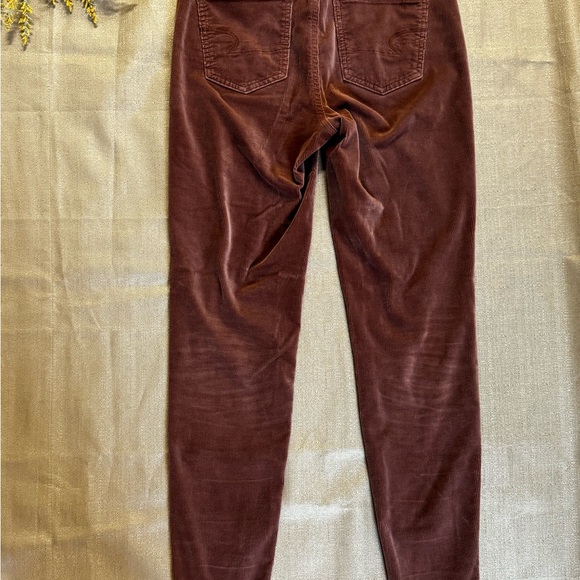 American Eagle Brown Corduroy Jeggings - Picture 7 of 7
